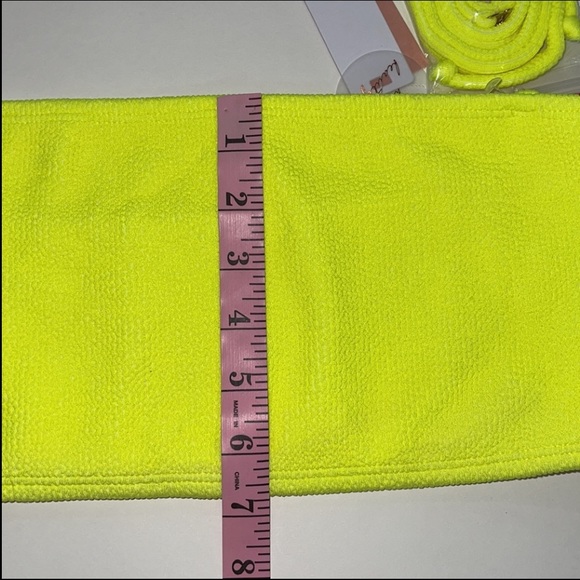 Pilyq Bandeau Bikini Top Size D NWT - Picture 6 of 8